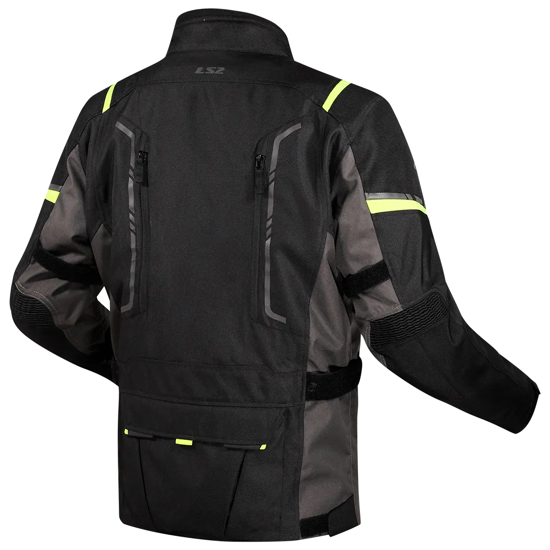 NARVIK GREY BLACK HI VIS YELLOW 2