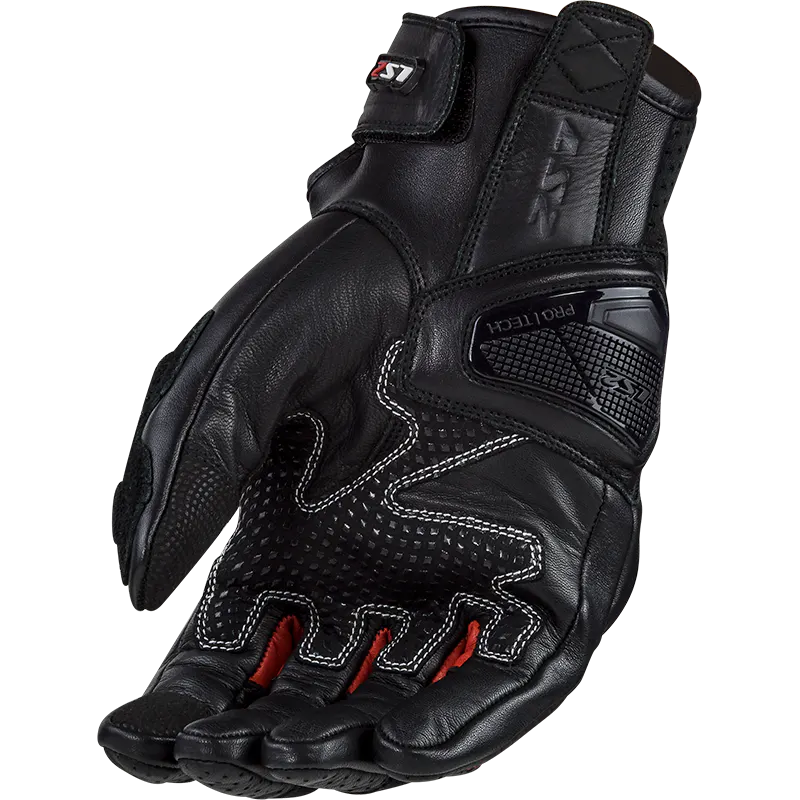 SPARK II LEATHER BLACK RED 2