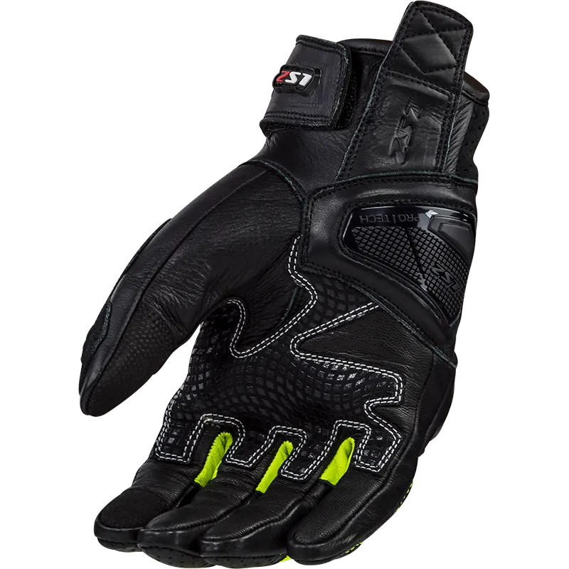SPARK II LEATHER BLACK HI VIS YELLOW 2
