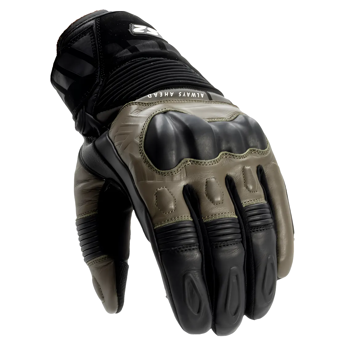 OCTANE WP LEATHER BLACK GREEN