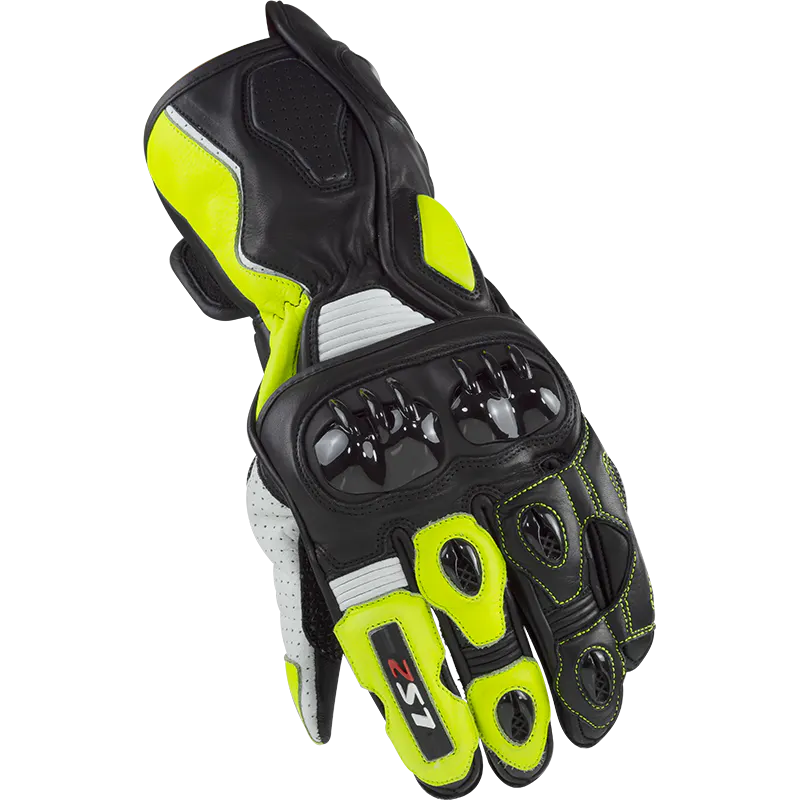 SWIFT RACING GLOVES BLACK NEON YELLOW
