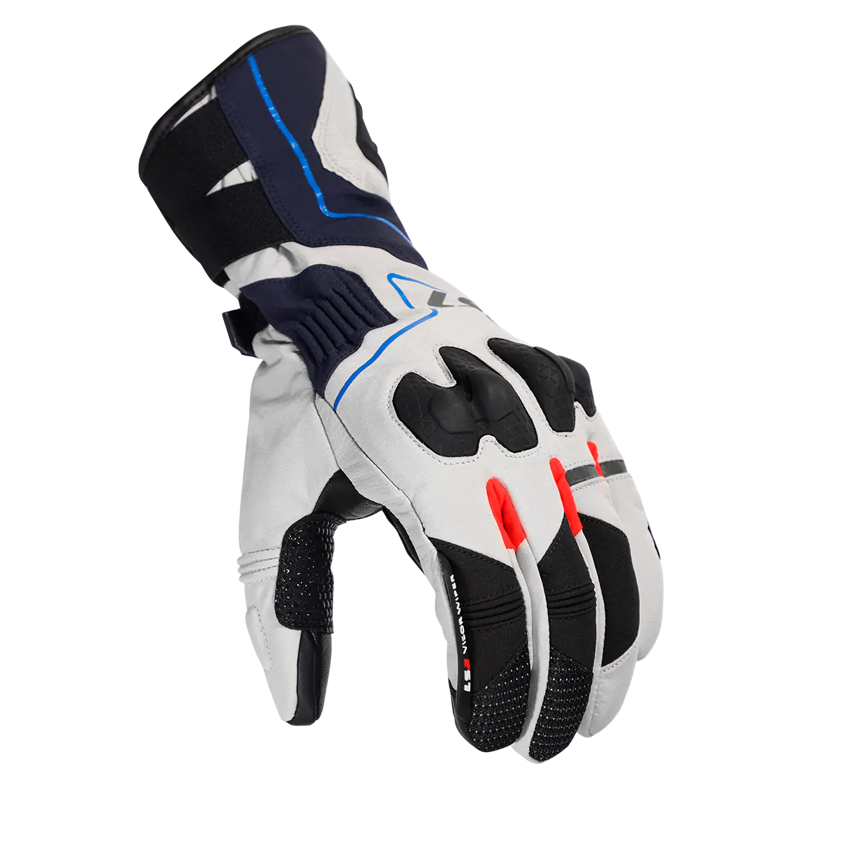 NORDIC GREY BLUE RED