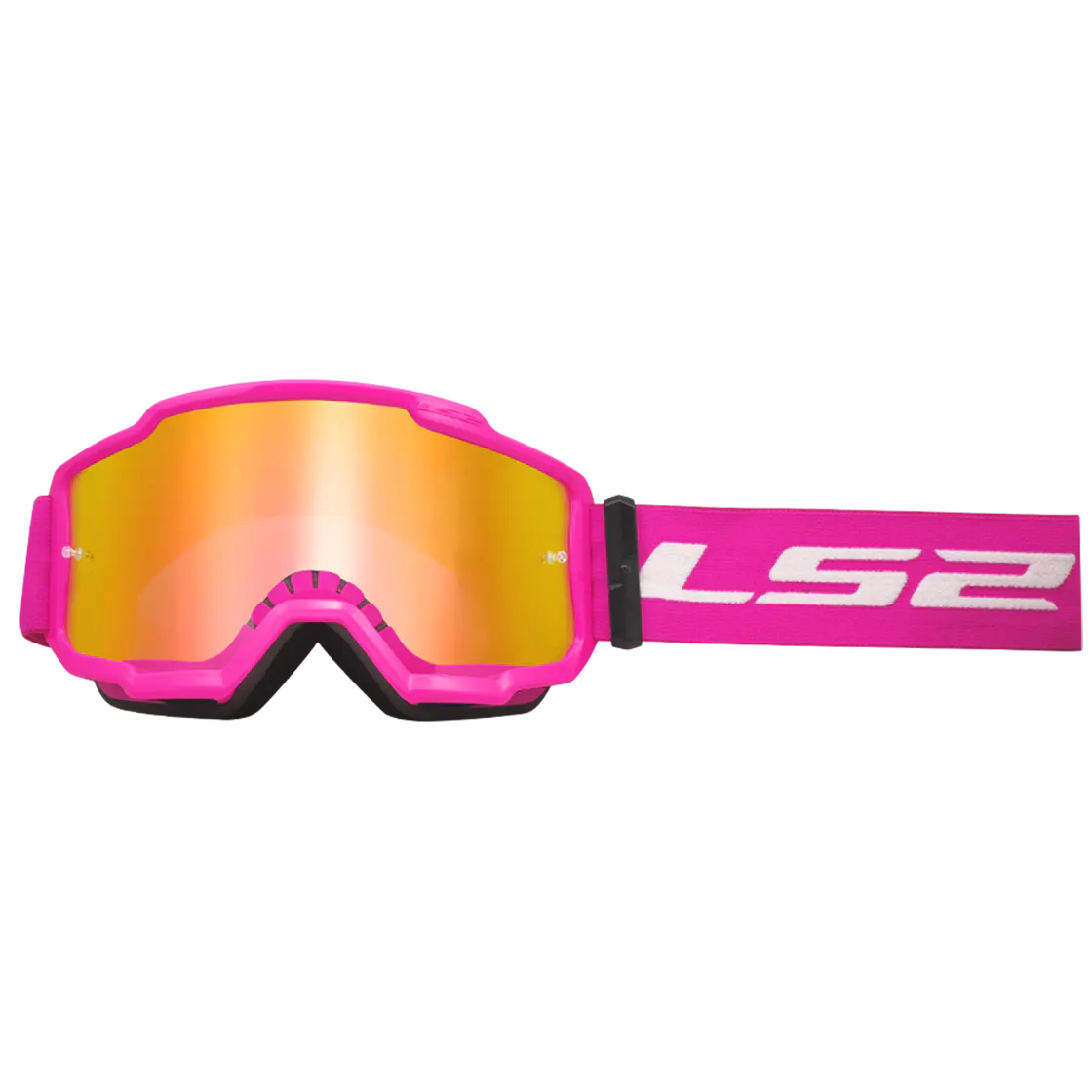 CHARGER GOGGLE WITH IRIDIUM VISOR PINK