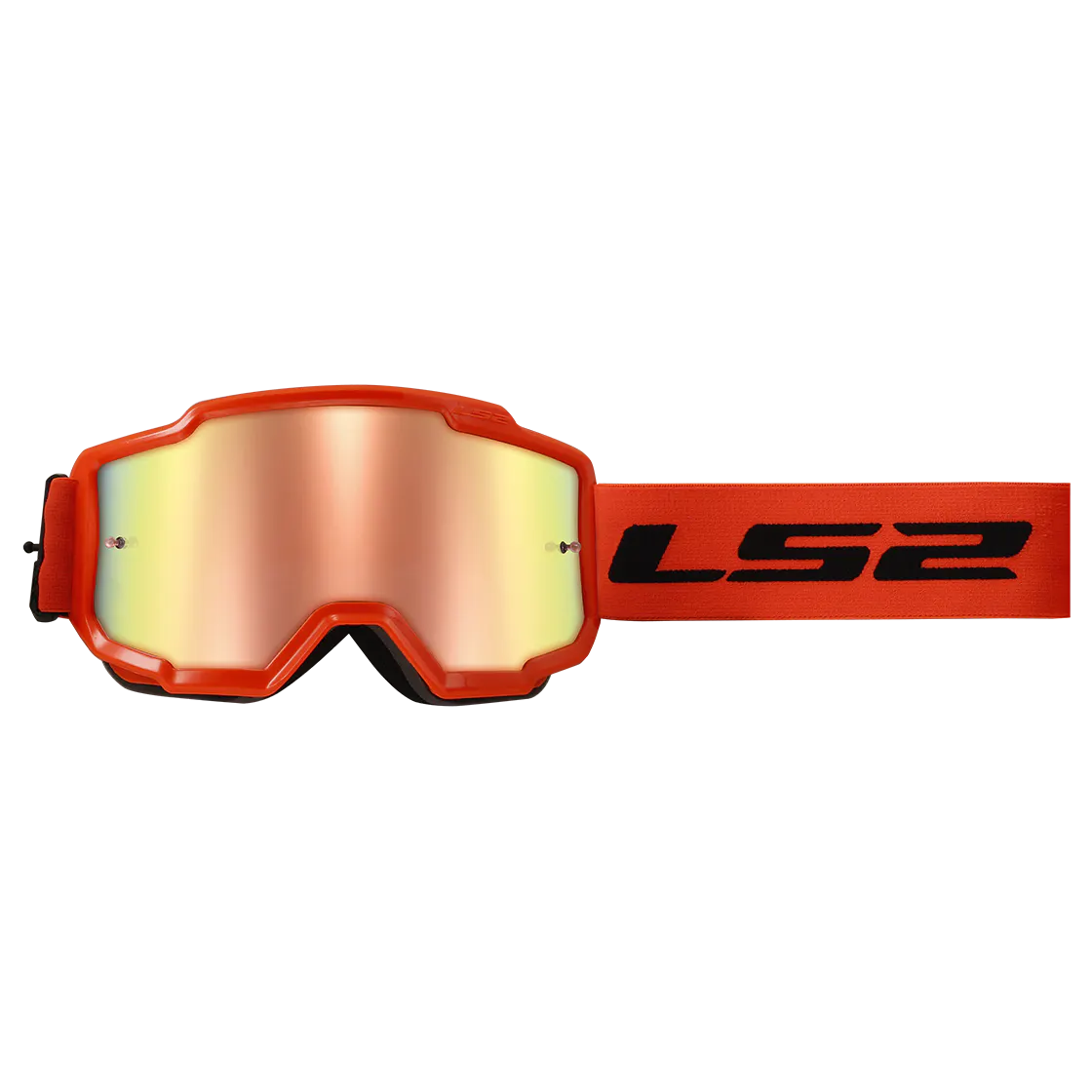 CHARGER GOGGLE WITH IRIDIUM VISOR HI VIS ORANGE