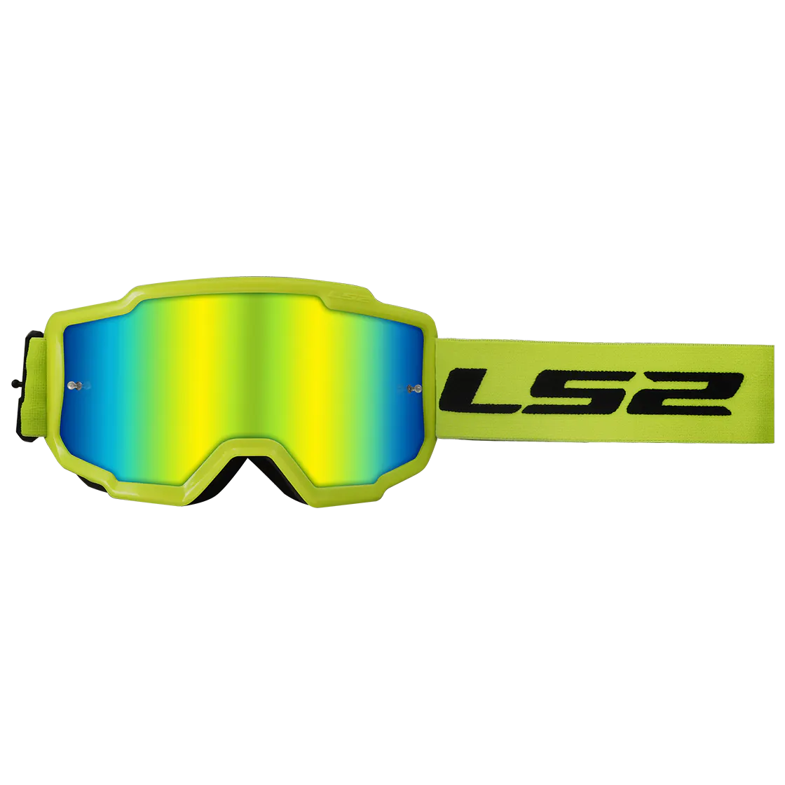 CHARGER GOGGLE WITH IRIDIUM VISOR HI VIS YELLOW