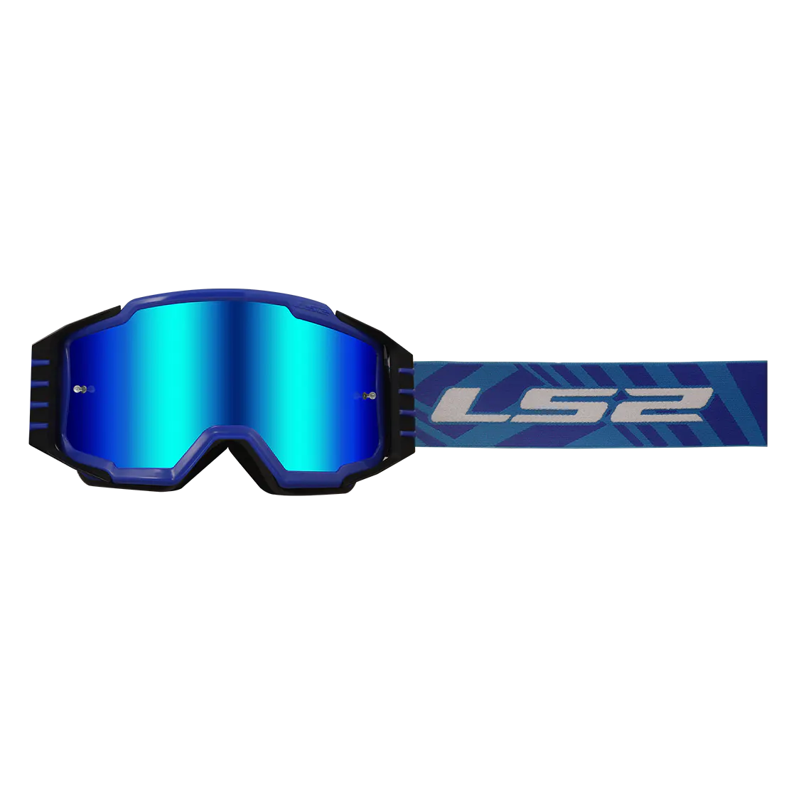 CHARGER PRO GOGGLE WITH IRIDIUM VISOR BLUE