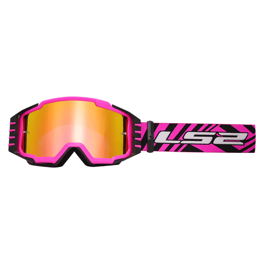 CHARGER PRO GOGGLE WITH IRIDIUM VISOR PINK