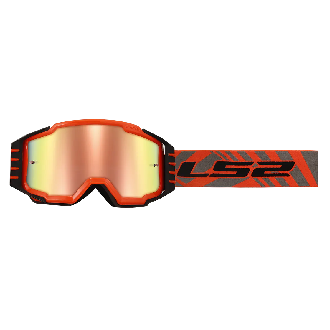 CHARGER PRO GOGGLE WITH IRIDIUM VISOR HI VIS ORANGE