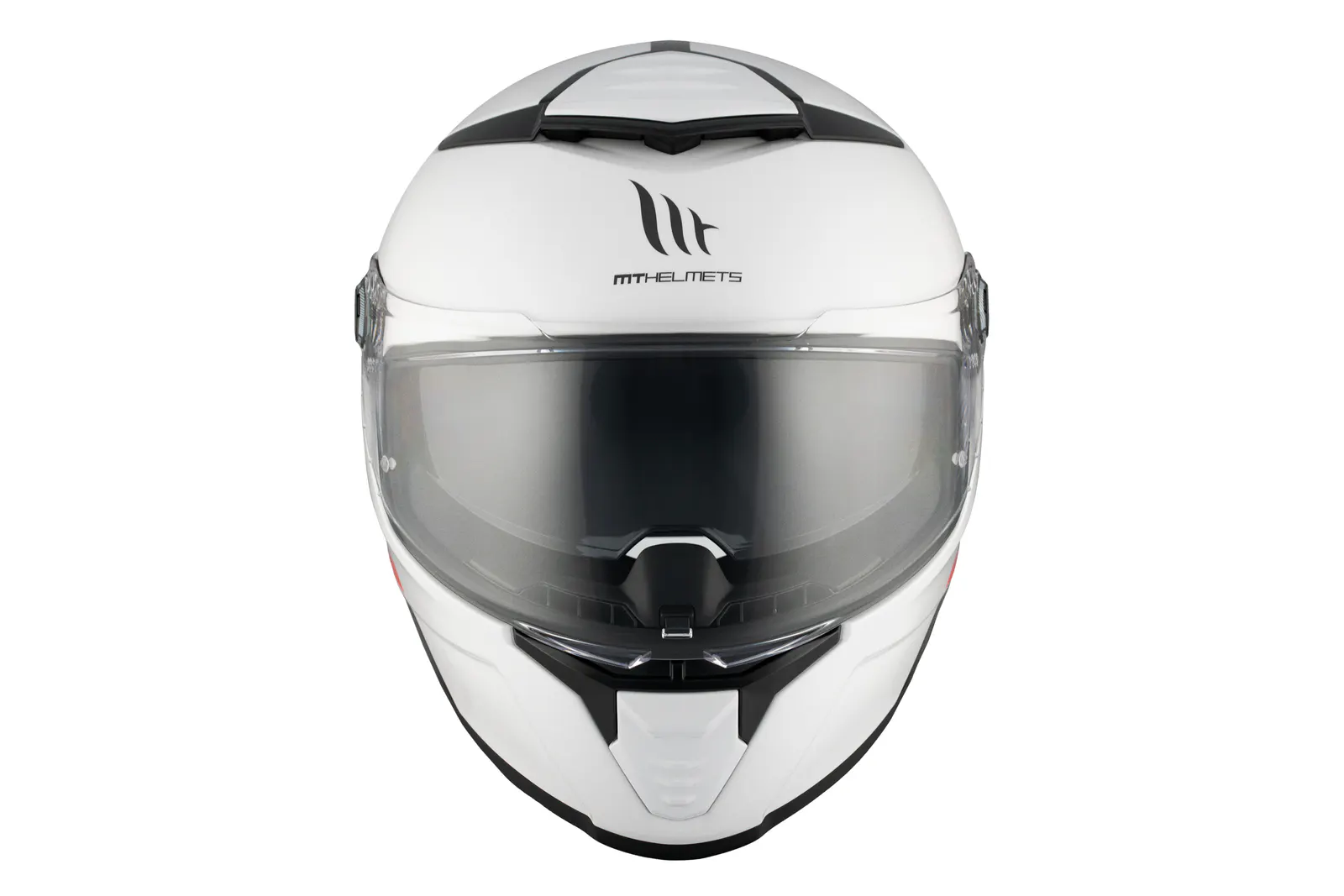 CASCO MT FF118SV THUNDER 4 SV SOLID A0 BLANCO PERLA BRILLO XS 3