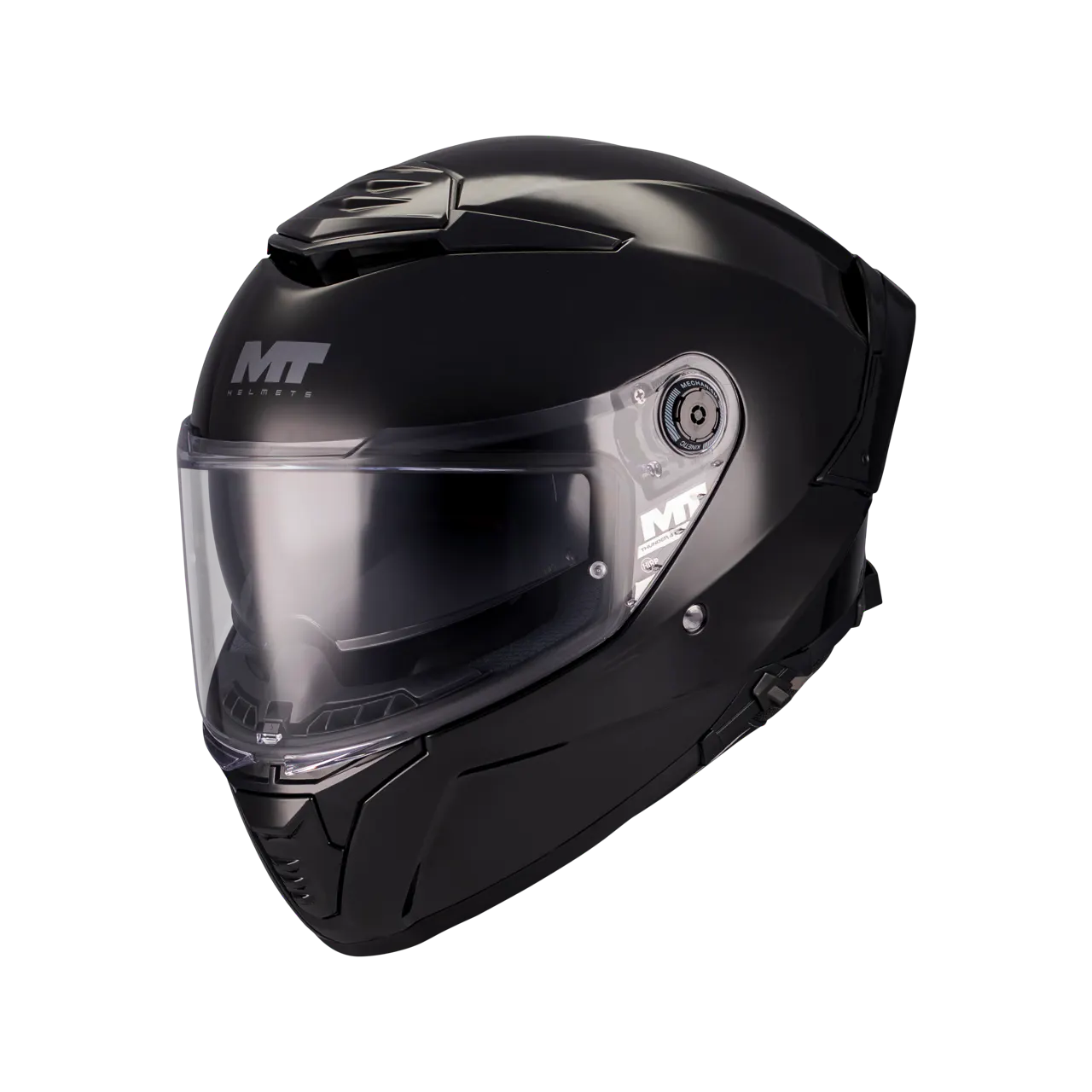 CASCO MT FF118SV THUNDER 4 SV PURE A1 NEGRO BRILLO XS 2