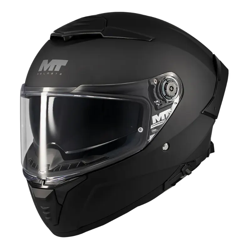 Casco Mt FF118SV Thunder 4 SV Pure A1 Negro mate