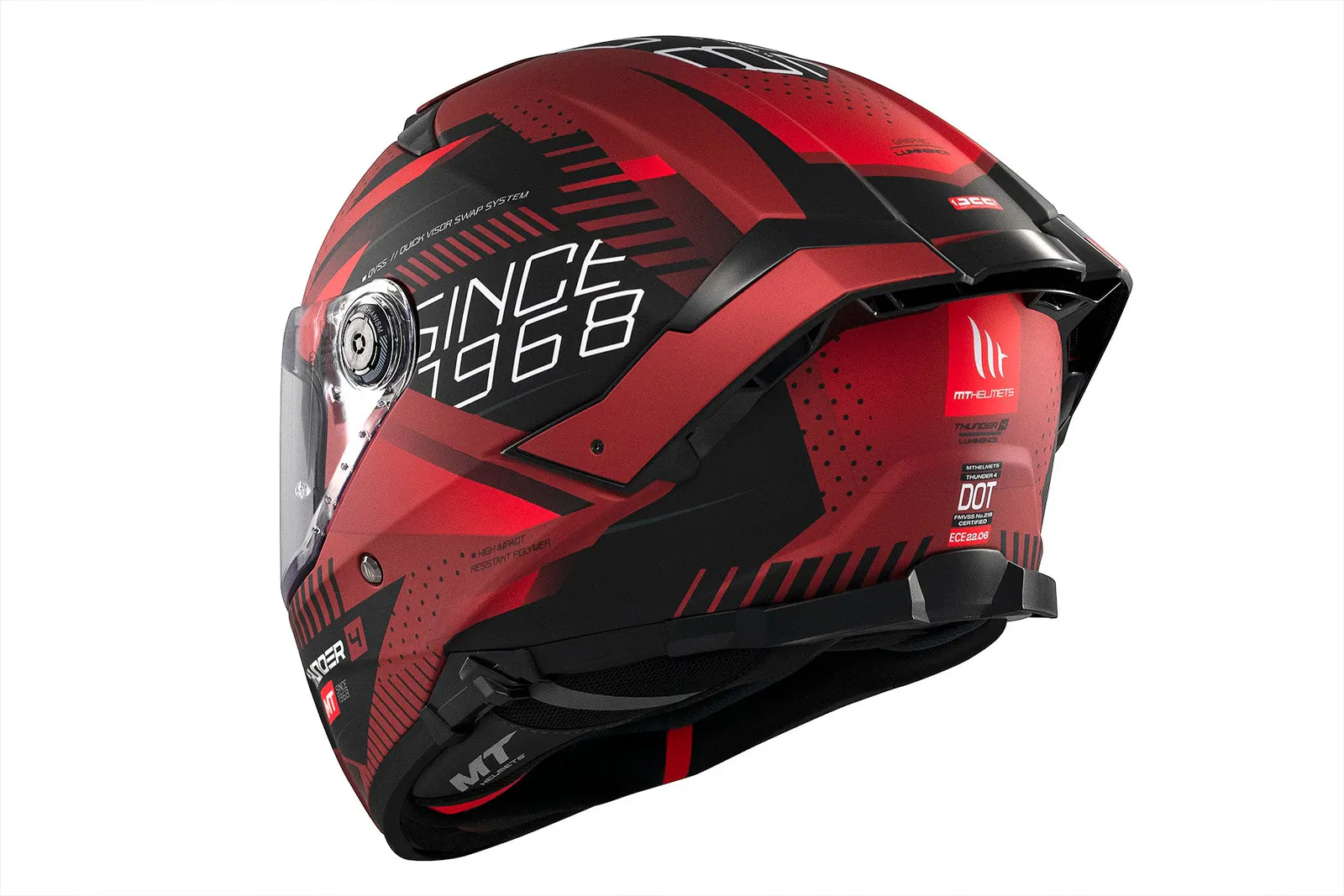 CASCO MT FF118SV THUNDER 4 SV LUMINENCE D5 MATE XS 8
