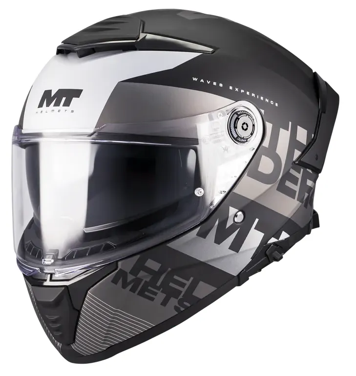Casco Mt FF118SV Thunder 4 SV Waves B2 Mate
