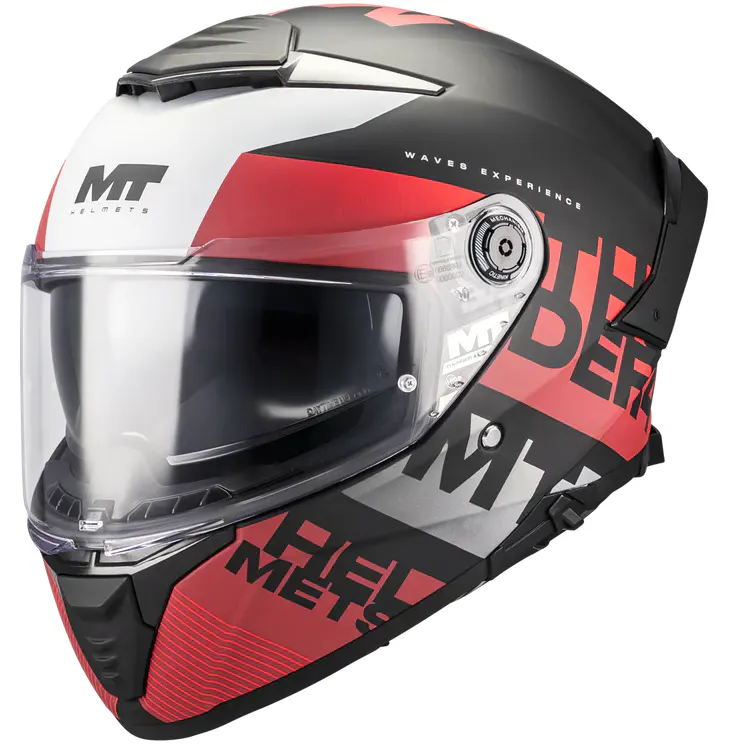 Casco Mt FF118SV Thunder 4 SV Waves B5 Mate
