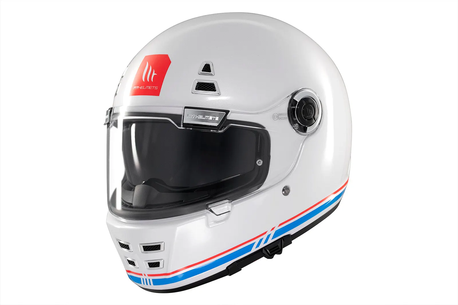 CASCO MT FF119SV JARAMA SV SOLID A7 BLANCO BRILLO XS 2