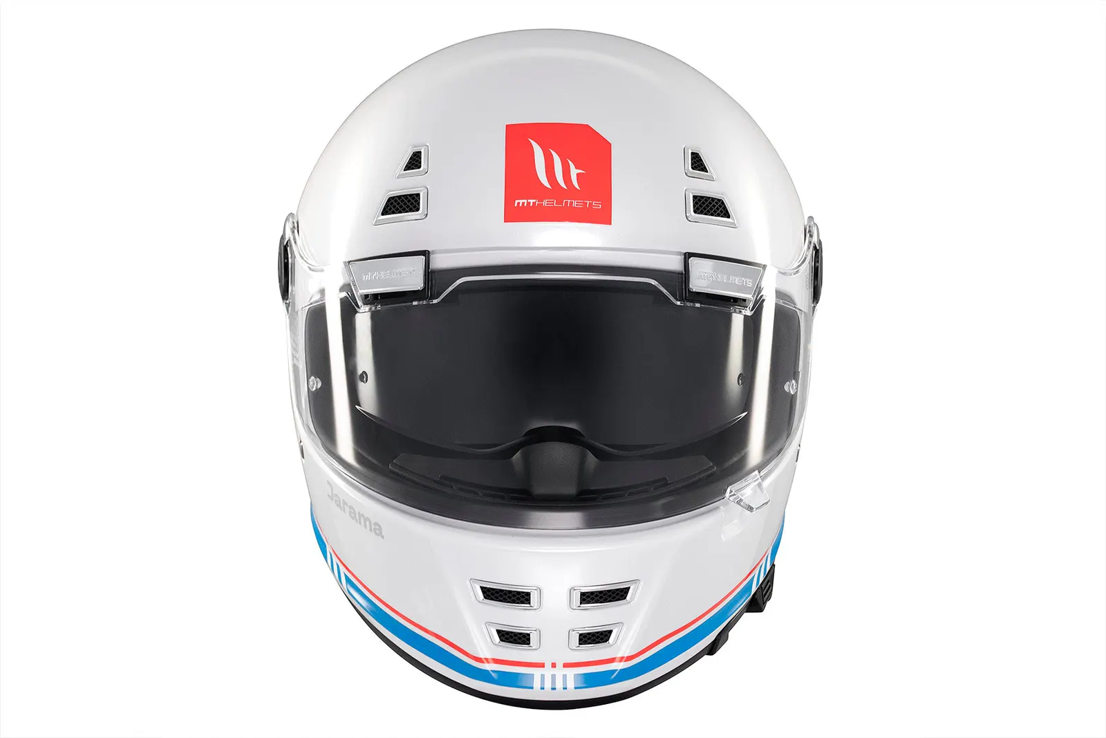 CASCO MT FF119SV JARAMA SV SOLID A7 BLANCO BRILLO XS 3