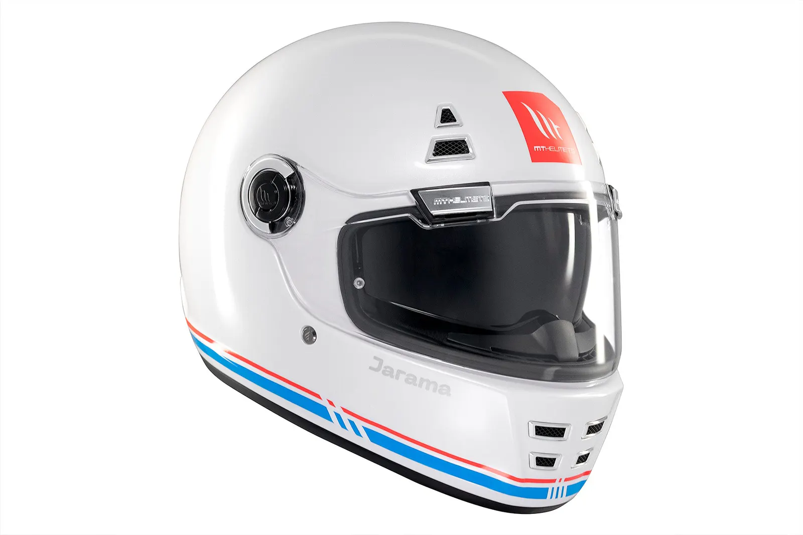 CASCO MT FF119SV JARAMA SV SOLID A7 BLANCO BRILLO XS 4