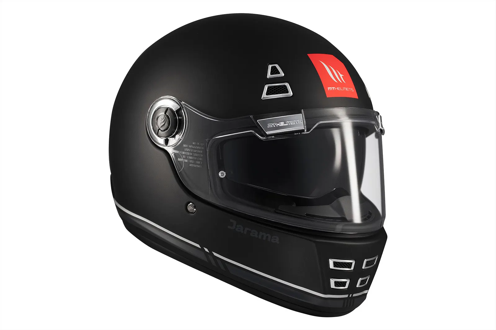 CASCO MT FF119SV JARAMA SV SOLID B2 NEGRO MATE XS 4
