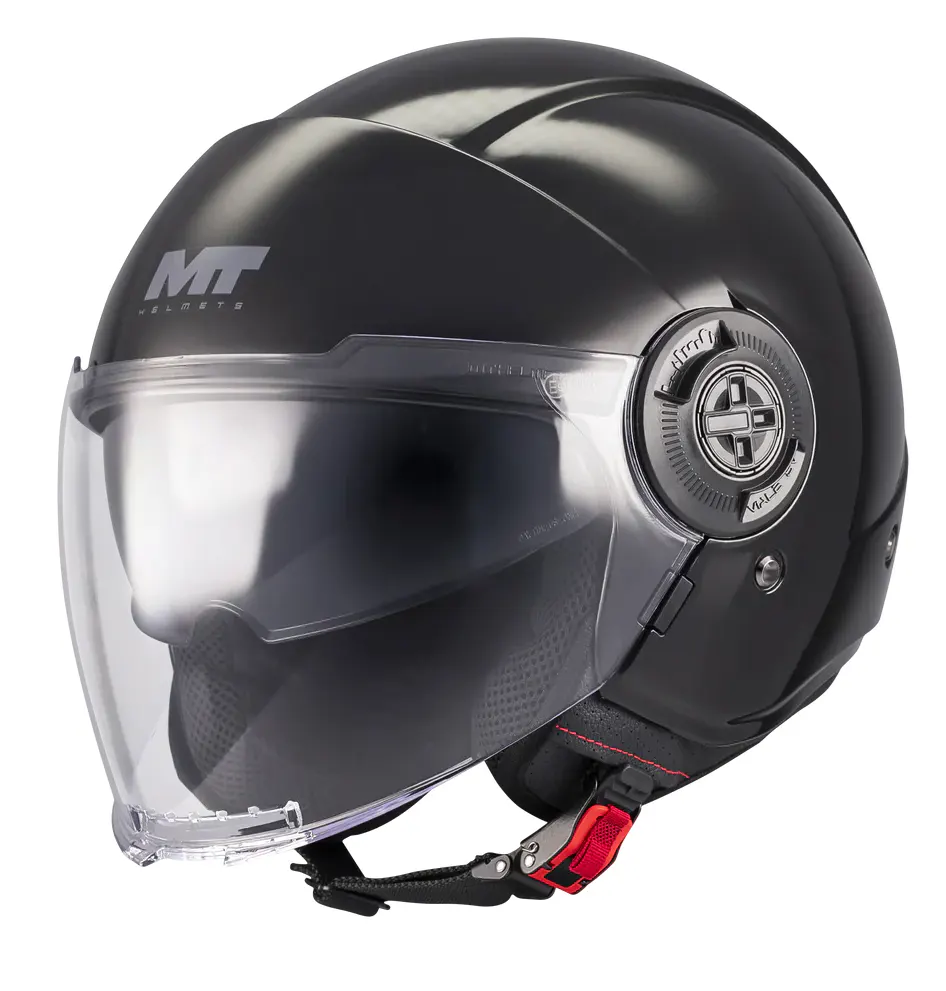 Casco Mt Helmets Viale SV S Pure A1 Brillo