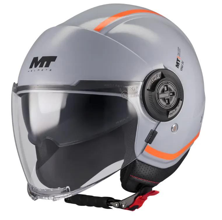Casco Mt Helmets Viale SV S Tasty C4 Brillo