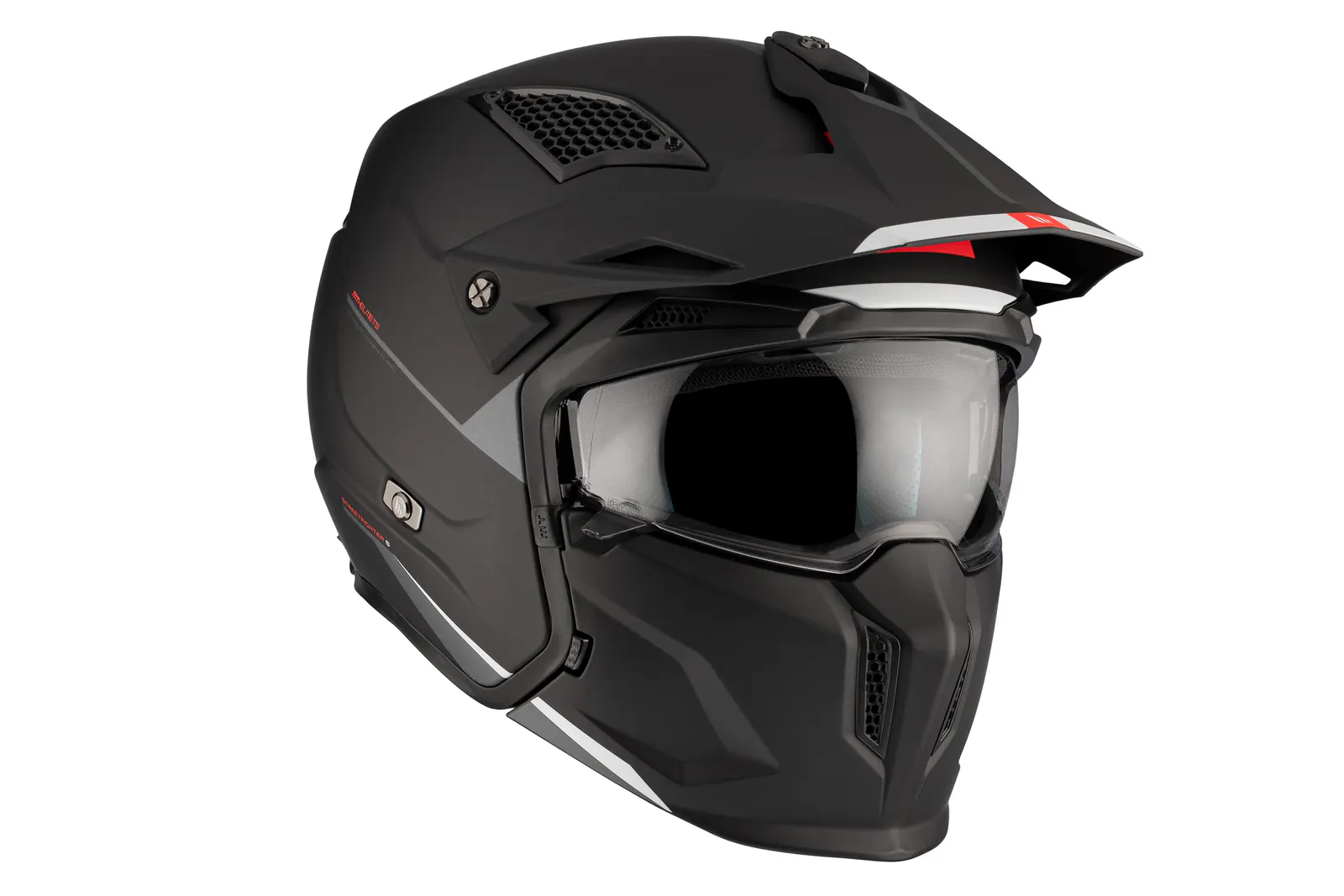 CASCO MT TR902B SV STREETFIGHTER SV S SOLID A1 NEGRO MATE XS 13