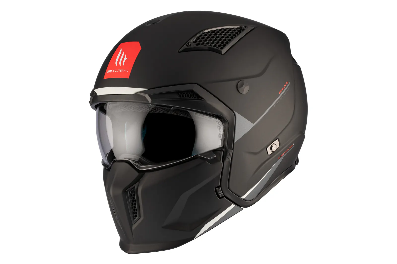 CASCO MT TR902B SV STREETFIGHTER SV S SOLID A1 NEGRO MATE XS 2