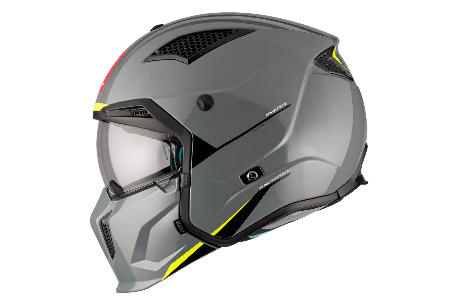 CASCO MT TR902B SV STREETFIGHTER SV S SOLID A22 GRIS BRILLO XS