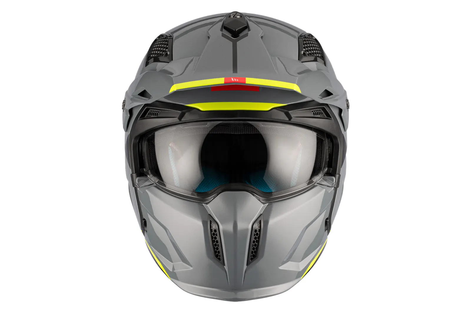CASCO MT TR902B SV STREETFIGHTER SV S SOLID A22 GRIS BRILLO XS 12