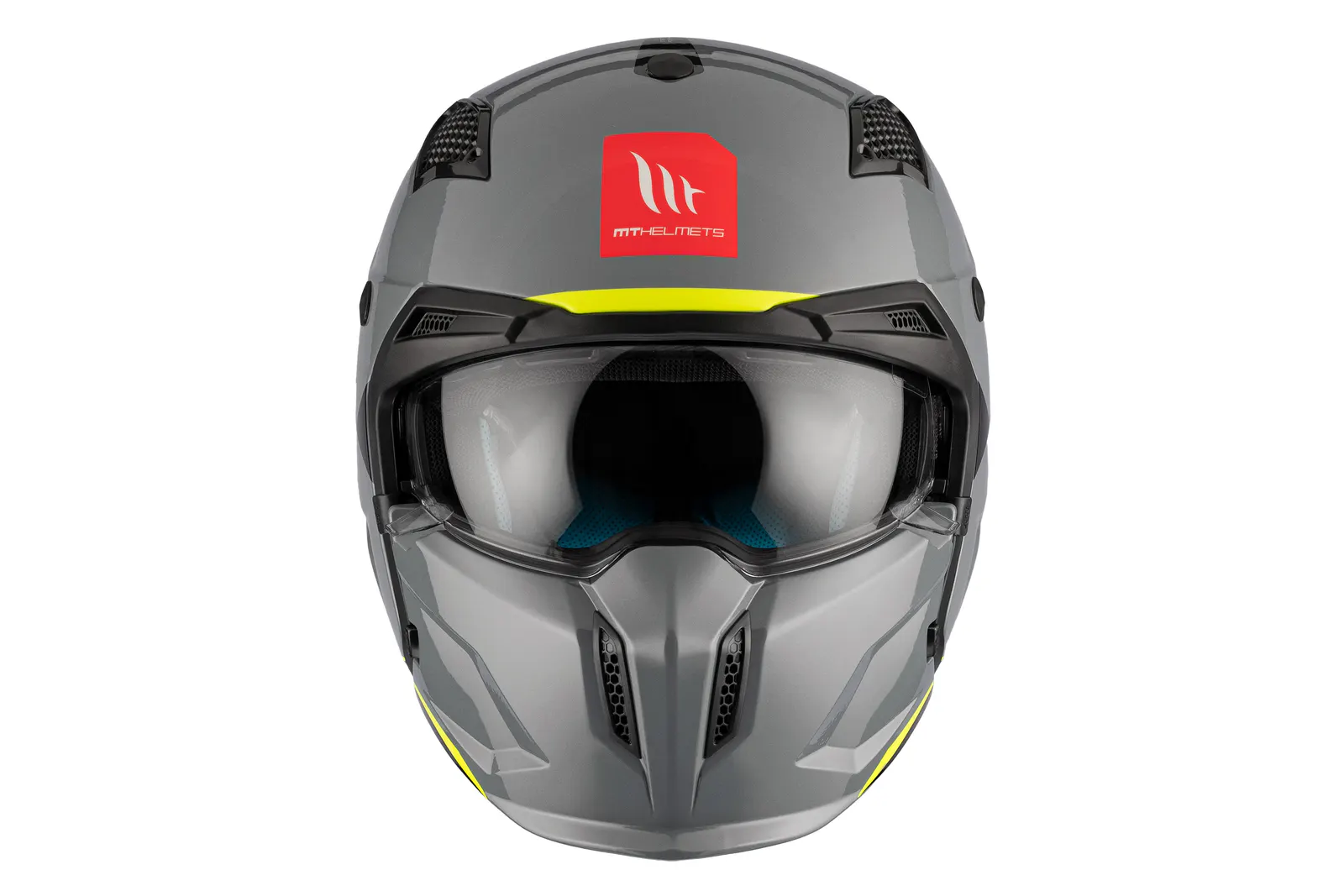 CASCO MT TR902B SV STREETFIGHTER SV S SOLID A22 GRIS BRILLO XS 3