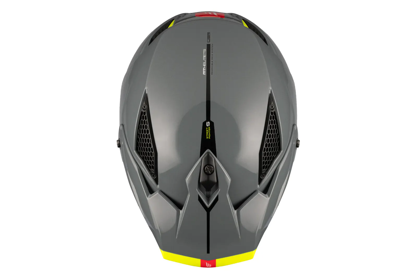 CASCO MT TR902B SV STREETFIGHTER SV S SOLID A22 GRIS BRILLO XS 9