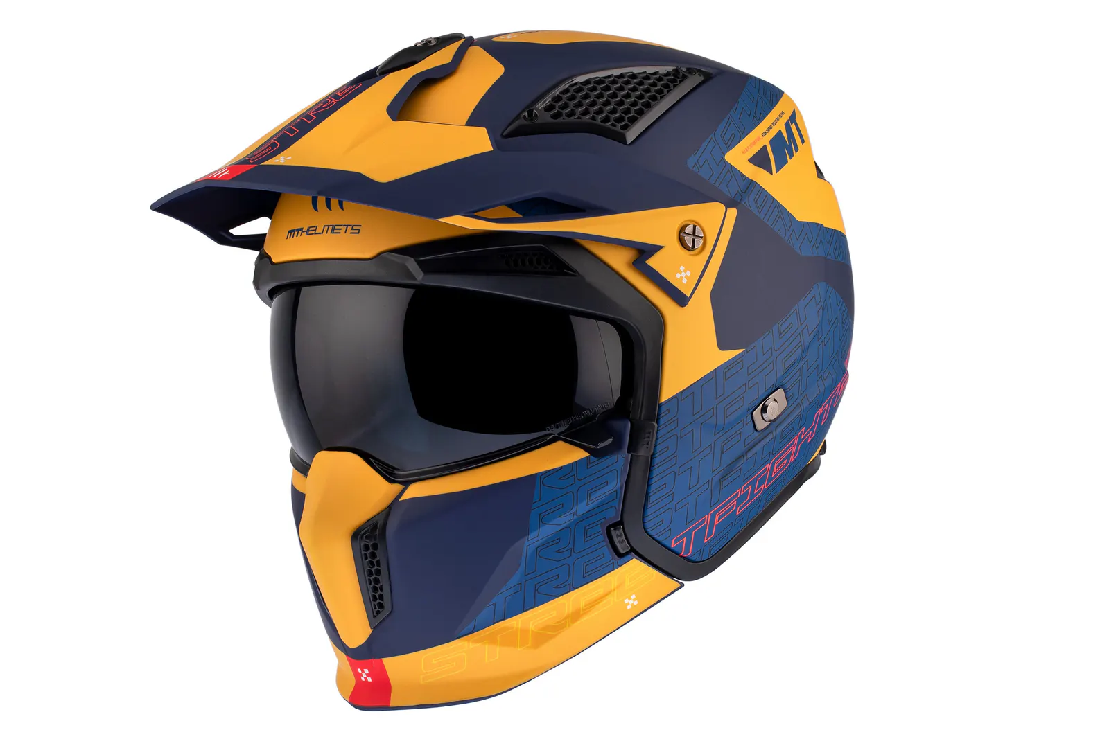 CASCO MT TR902B SV STREETFIGHTER SV S TOTEM C3 AMARILLO MATE XS 2