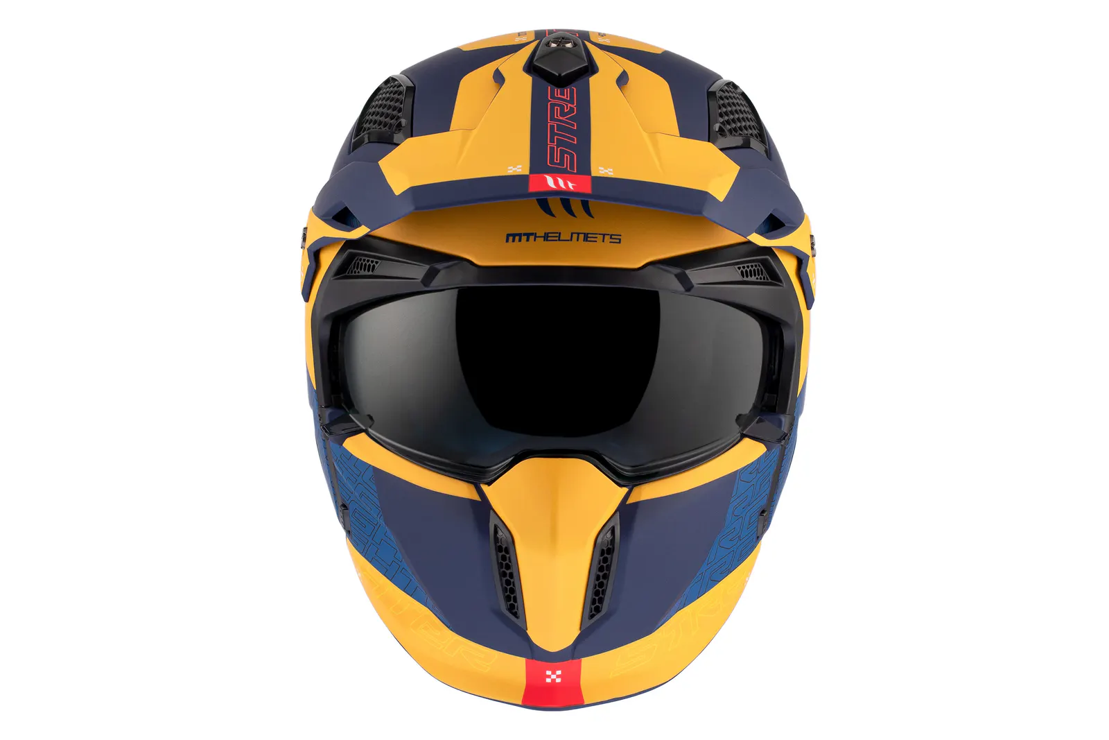 CASCO MT TR902B SV STREETFIGHTER SV S TOTEM C3 AMARILLO MATE XS 3
