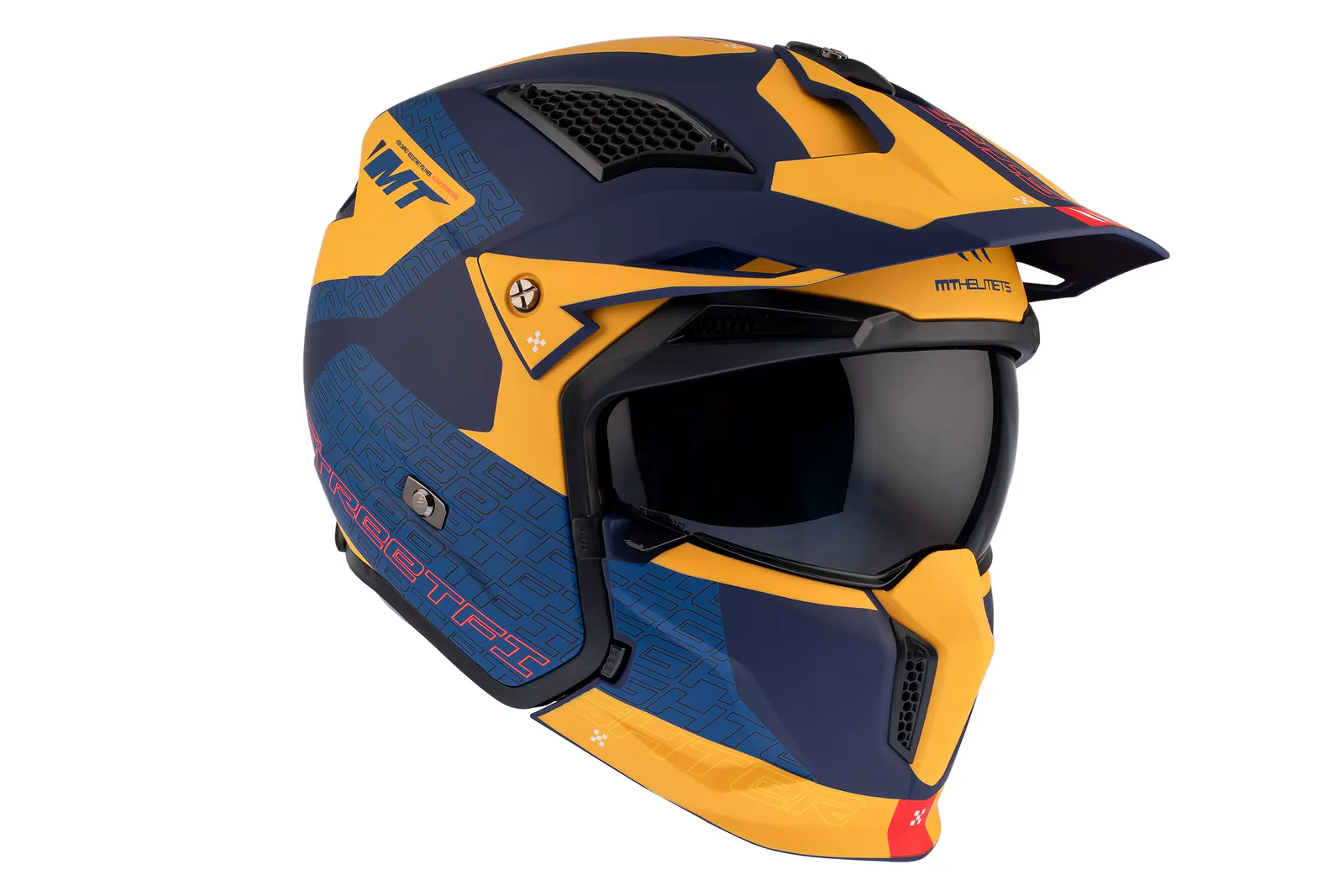 CASCO MT TR902B SV STREETFIGHTER SV S TOTEM C3 AMARILLO MATE XS 4