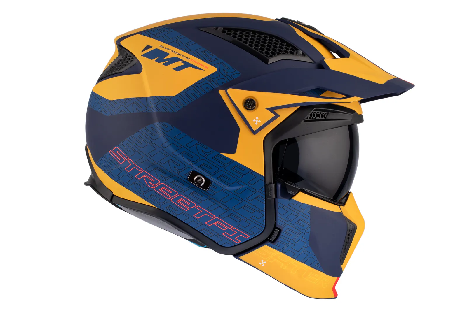 CASCO MT TR902B SV STREETFIGHTER SV S TOTEM C3 AMARILLO MATE XS 5