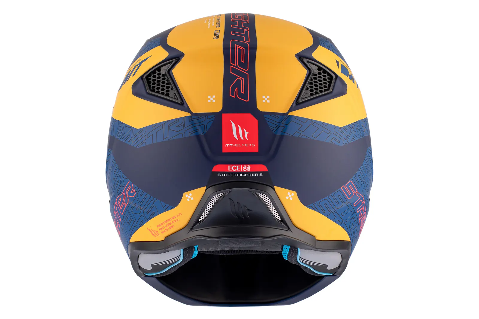 CASCO MT TR902B SV STREETFIGHTER SV S TOTEM C3 AMARILLO MATE XS 7