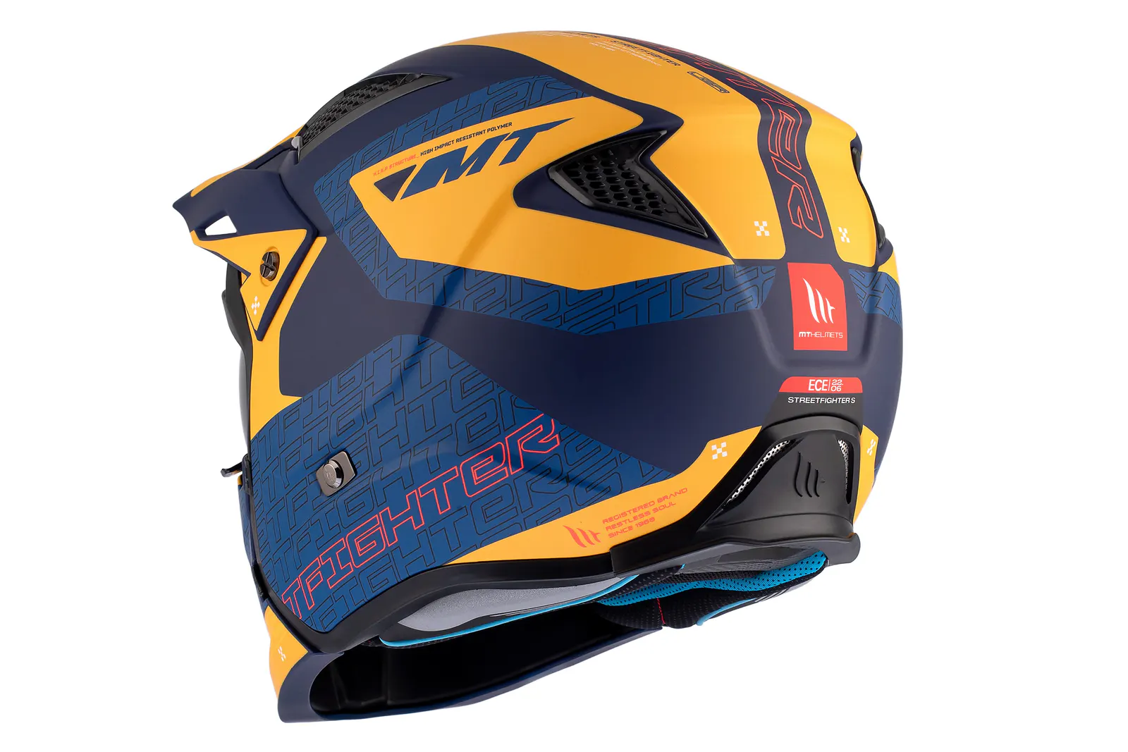 CASCO MT TR902B SV STREETFIGHTER SV S TOTEM C3 AMARILLO MATE XS 8