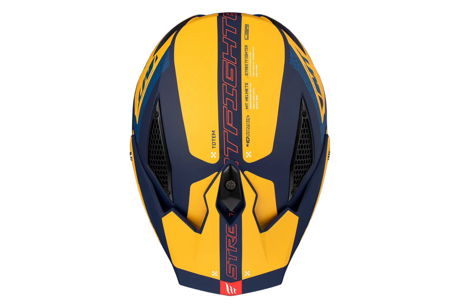 CASCO MT TR902B SV STREETFIGHTER SV S TOTEM C3 AMARILLO MATE XS 9
