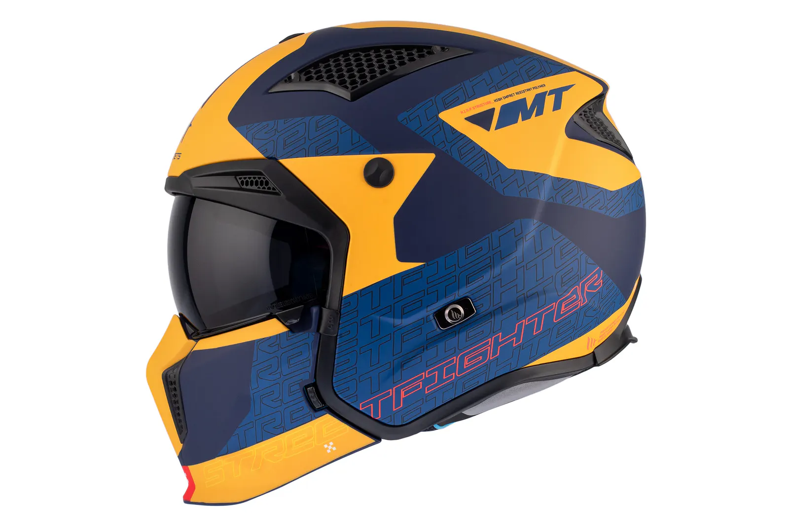 CASCO MT TR902B SV STREETFIGHTER SV S TOTEM C3 AMARILLO MATE XS 10