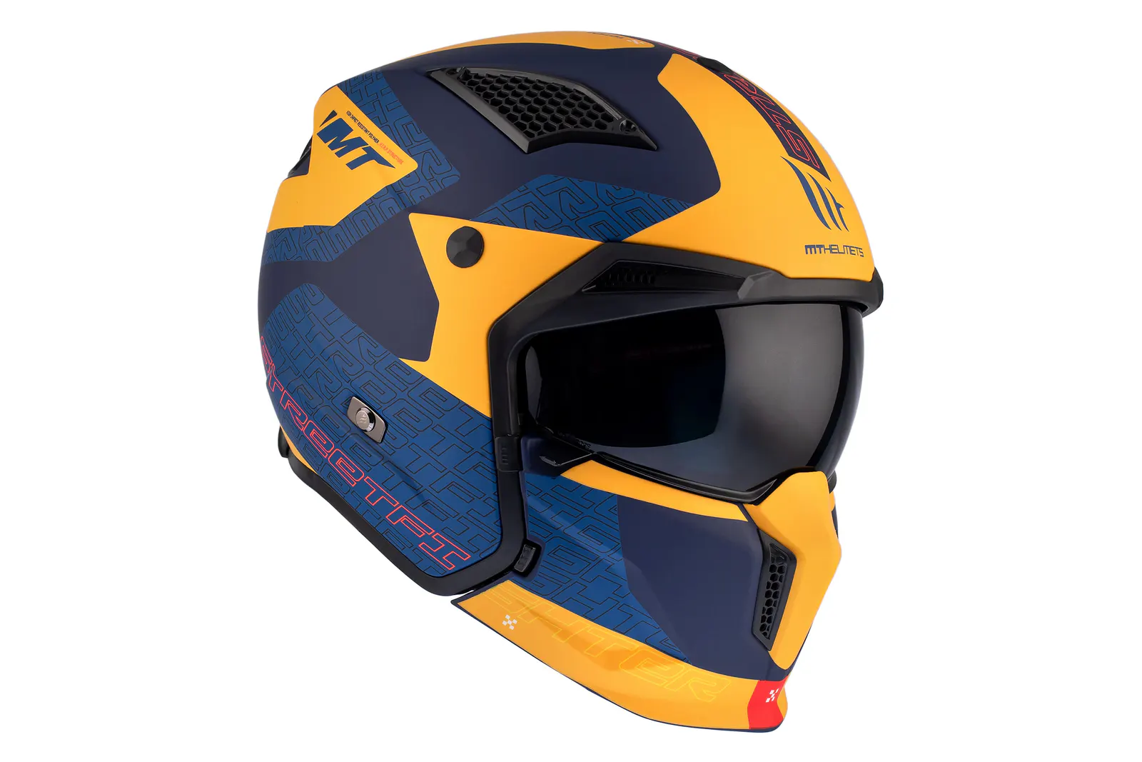 CASCO MT TR902B SV STREETFIGHTER SV S TOTEM C3 AMARILLO MATE XS 12