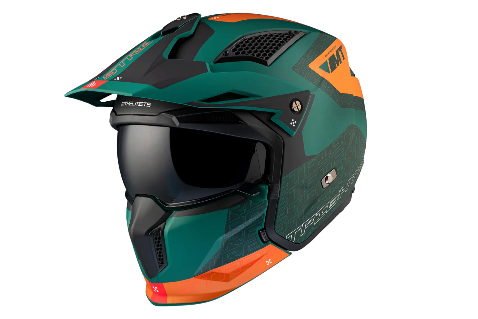 CASCO MT TR902B SV STREETFIGHTER SV S TOTEM C6 VERDE MATE XS 2