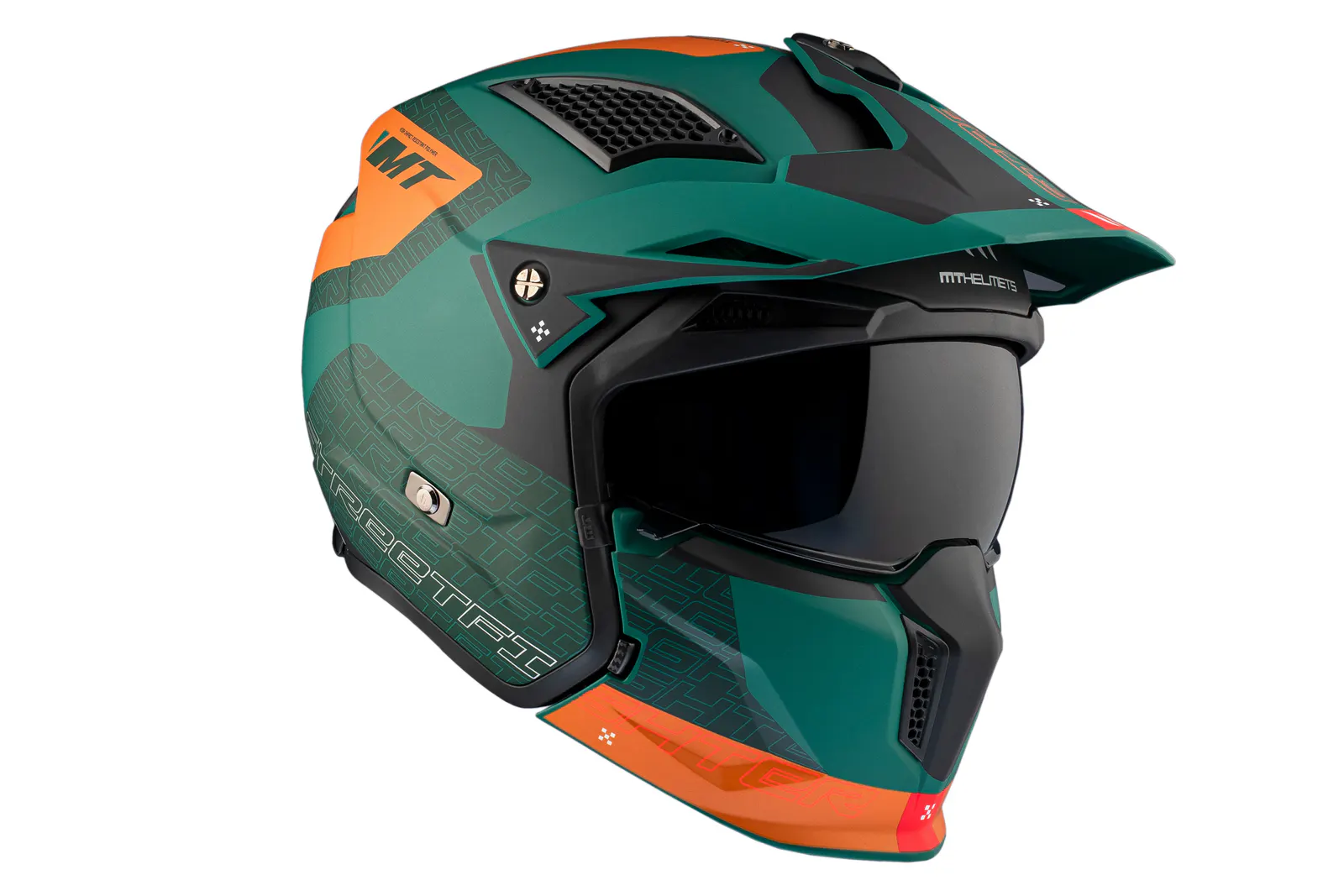 CASCO MT TR902B SV STREETFIGHTER SV S TOTEM C6 VERDE MATE XS 4
