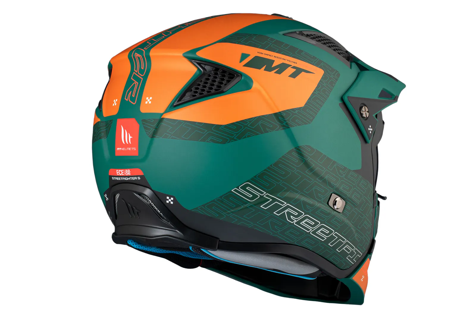 CASCO MT TR902B SV STREETFIGHTER SV S TOTEM C6 VERDE MATE XS 6