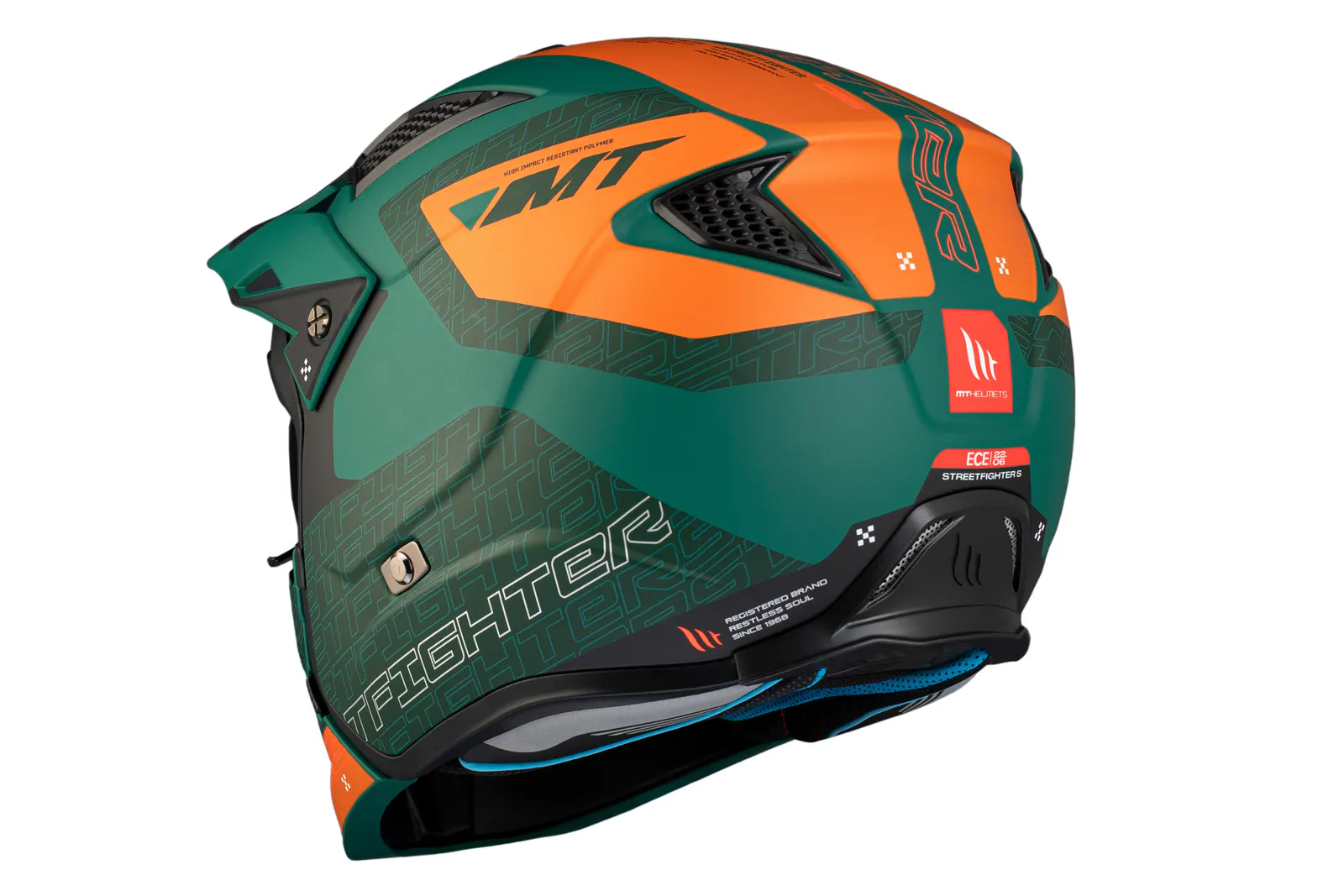 CASCO MT TR902B SV STREETFIGHTER SV S TOTEM C6 VERDE MATE XS 8