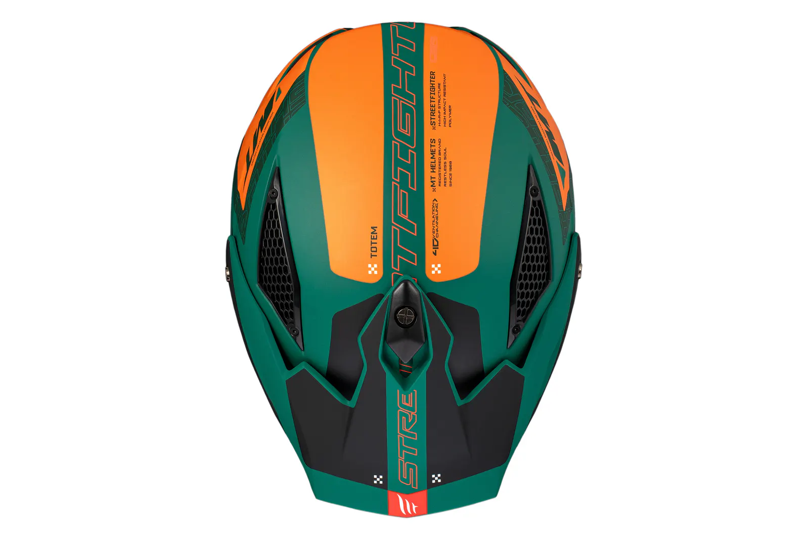 CASCO MT TR902B SV STREETFIGHTER SV S TOTEM C6 VERDE MATE XS 9