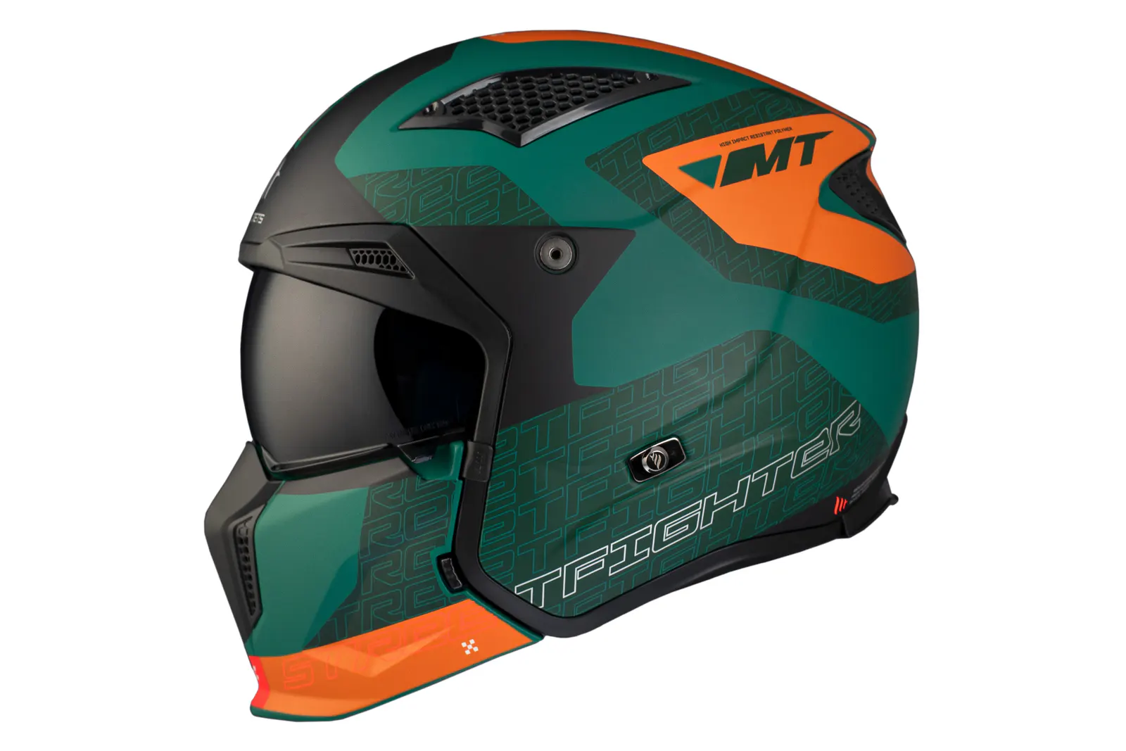 CASCO MT TR902B SV STREETFIGHTER SV S TOTEM C6 VERDE MATE XS 10