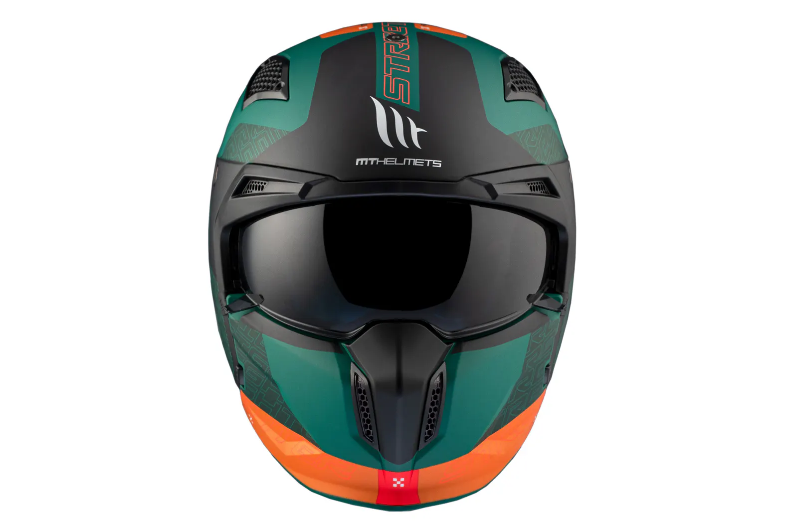 CASCO MT TR902B SV STREETFIGHTER SV S TOTEM C6 VERDE MATE XS 12
