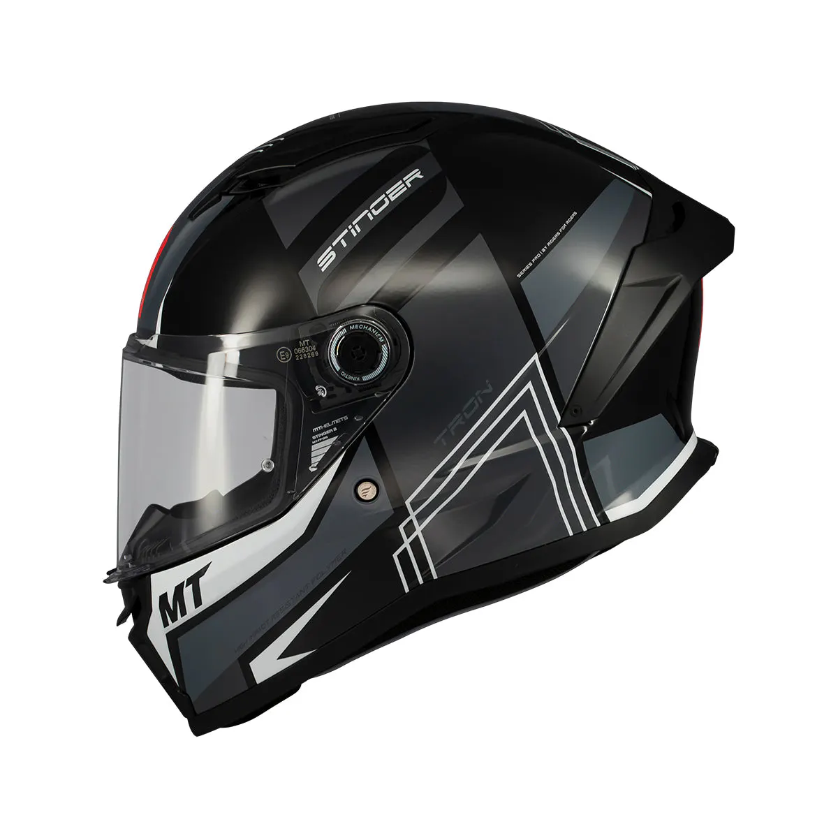 CASCO MT FF126 STINGER 2 TRON B12 BRILLO XS