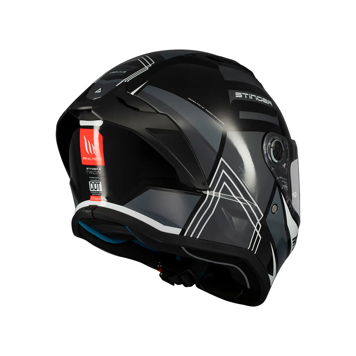 CASCO MT FF126 STINGER 2 TRON B12 BRILLO XS 4