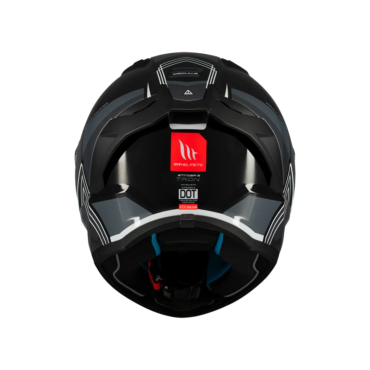 CASCO MT FF126 STINGER 2 TRON B12 BRILLO XS 5