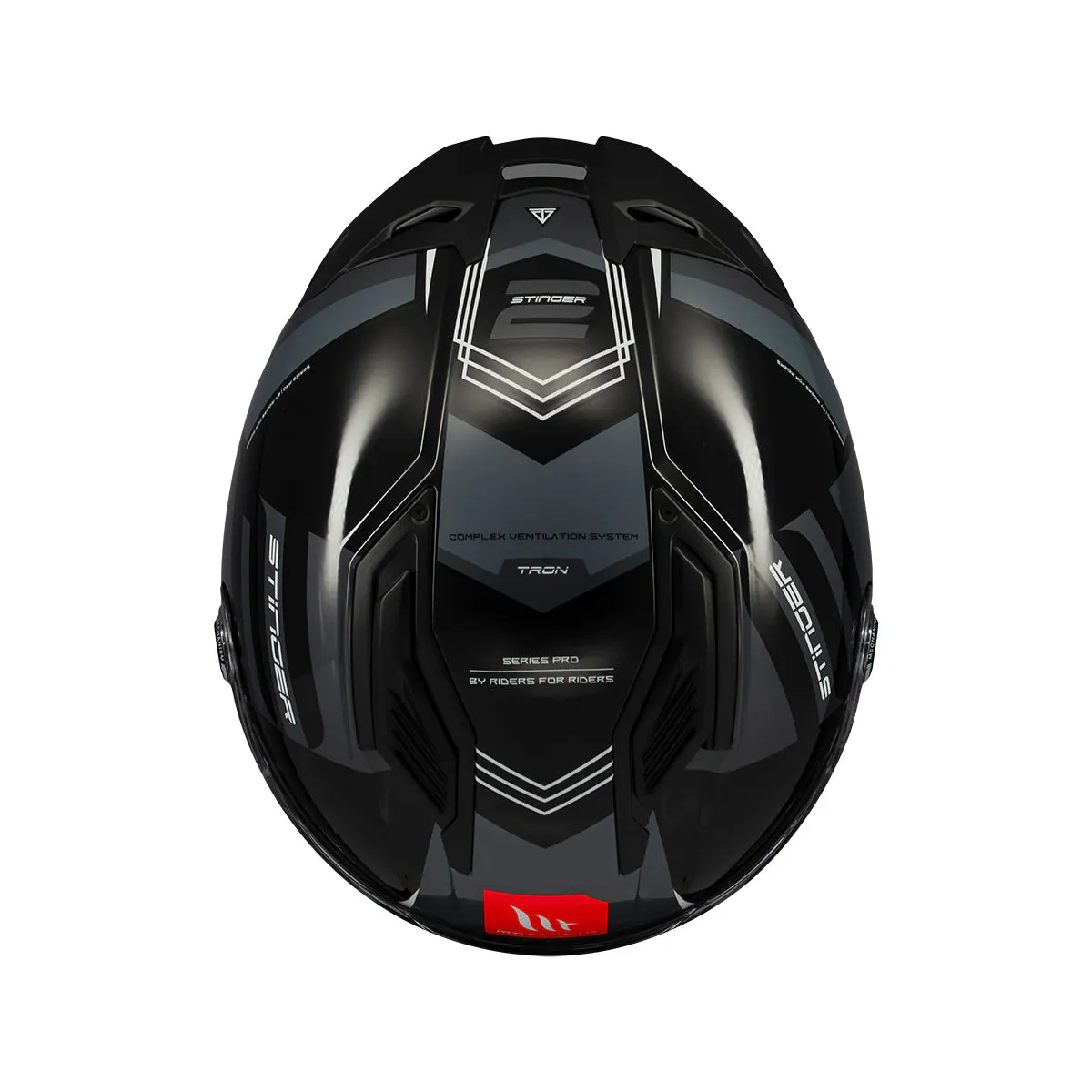 CASCO MT FF126 STINGER 2 TRON B12 BRILLO XS 6